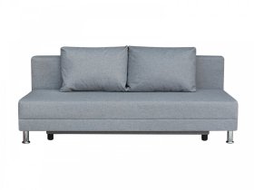 Диван Комфорт Лайт без подлокотников 2 подушки грей в Когалыме - kogalym.mebel-tymen.ru | фото