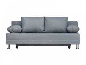 Диван Комфорт без подлокотников 4 подушки грей в Когалыме - kogalym.mebel-tymen.ru | фото