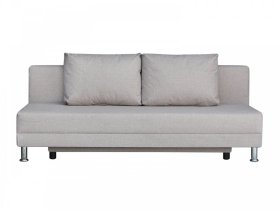 Диван Комфорт Лайт без подлокотников 2 подушки кэмел в Когалыме - kogalym.mebel-tymen.ru | фото