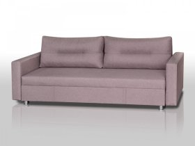 Диван Комфорт с прямыми подлокотниками латте в Когалыме - kogalym.mebel-tymen.ru | фото