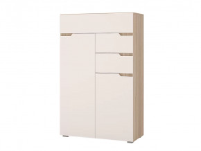 Комод Анталия Сонома-Белый софт в Когалыме - kogalym.mebel-tymen.ru | фото