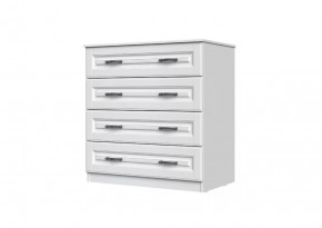 Комод "Кантри" 4 ящика, белый в Когалыме - kogalym.mebel-tymen.ru | фото