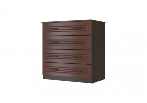 Комод "Кантри" 4 ящика, орех в Когалыме - kogalym.mebel-tymen.ru | фото