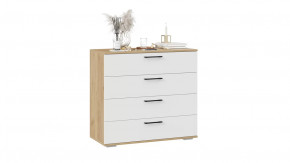 Комод «Нео» Дуб Крафт золотой, Белый в Когалыме - kogalym.mebel-tymen.ru | фото