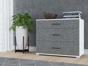 Комод Victor Белый-бетон в Когалыме - kogalym.mebel-tymen.ru | фото