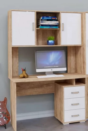 Компьютерный стол КЛ-1.2 (ЛДСП) в Когалыме - kogalym.mebel-tymen.ru | фото