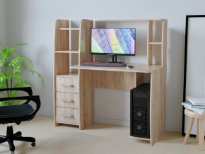 Компьютерный стол КЛ №6.3 Дуб баррик в Когалыме - kogalym.mebel-tymen.ru | фото