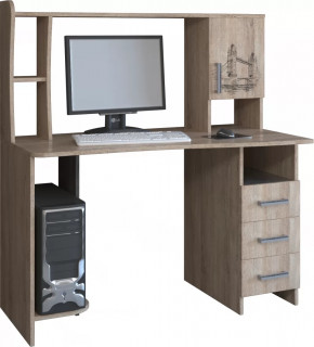 Компьютерный стол КЛ №6.4 Дуб баррик в Когалыме - kogalym.mebel-tymen.ru | фото