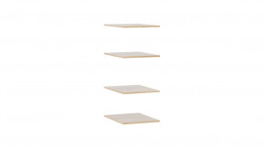 Комплект полок Яблоня Беллуно в Когалыме - kogalym.mebel-tymen.ru | фото