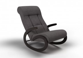 Кресло-качалка Мальта ткань галька в Когалыме - kogalym.mebel-tymen.ru | фото