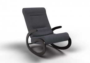 Кресло-качалка Мальта ткань графит в Когалыме - kogalym.mebel-tymen.ru | фото