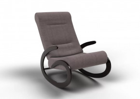 Кресло-качалка Мальта ткань какао в Когалыме - kogalym.mebel-tymen.ru | фото