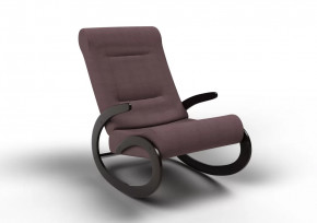 Кресло-качалка Мальта ткань кофе с молоком в Когалыме - kogalym.mebel-tymen.ru | фото
