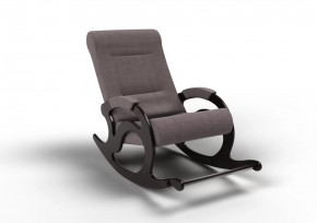 Кресло-качалка Тироль ткань галька в Когалыме - kogalym.mebel-tymen.ru | фото