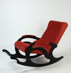 Кресло-качалка Тироль ткань-Терракот в Когалыме - kogalym.mebel-tymen.ru | фото