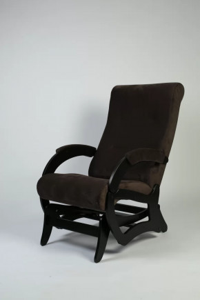 Кресло маятниковое Амелия,ткань шоколад в Когалыме - kogalym.mebel-tymen.ru | фото