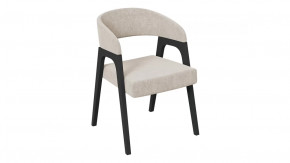 Кресло «Техас 1» Черное дерево, тк. №208 Велюр Jercy cream в Когалыме - kogalym.mebel-tymen.ru | фото