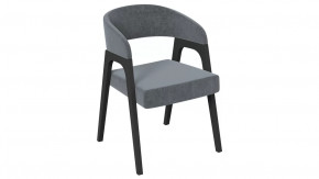 Кресло «Техас 1» Черное дерево, тк. №219 Велюр Jercy graphite в Когалыме - kogalym.mebel-tymen.ru | фото