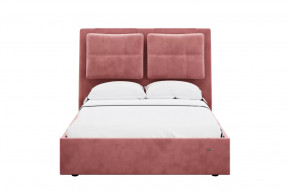 Кровать 1400 Эстер 311 Велюр Ультра коралл в Когалыме - kogalym.mebel-tymen.ru | фото