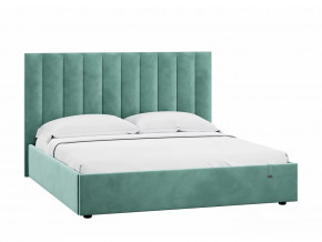Кровать 1400 Ингрид 312 Велюр Ультра Минт в Когалыме - kogalym.mebel-tymen.ru | фото