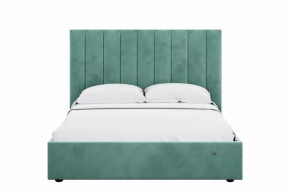 Кровать 1600 Ингрид 312 Велюр Ультра Минт в Когалыме - kogalym.mebel-tymen.ru | фото