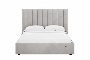 Кровать 1600 Ингрид 312 Велюр Ультра Смог в Когалыме - kogalym.mebel-tymen.ru | фото