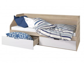 Кровать 800 2 ящика Анталия Белый в Когалыме - kogalym.mebel-tymen.ru | фото