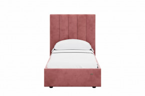 Кровать 900 Ингрид 312 Велюр Ультра коралл в Когалыме - kogalym.mebel-tymen.ru | фото