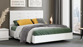 Кровать «Бетта» Тип 3 Белый снег, Белый в Когалыме - kogalym.mebel-tymen.ru | фото