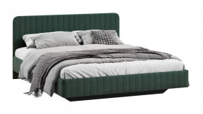 Кровать без ПМ «Шелли» Тип 1 (без подъемного механизма) Велюр Confetti Deep forest в Когалыме - kogalym.mebel-tymen.ru | фото