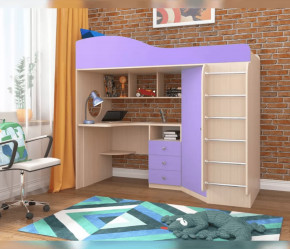 Кровать-чердак Кадет 1 с металлической лестницей Ярофф в Когалыме - kogalym.mebel-tymen.ru | фото