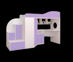 Кровать-чердак Кадет 1 Ярофф в Когалыме - kogalym.mebel-tymen.ru | фото