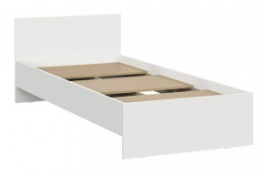 Кровать  Денвер 0,9х2,0 SAFE Белый в Когалыме - kogalym.mebel-tymen.ru | фото