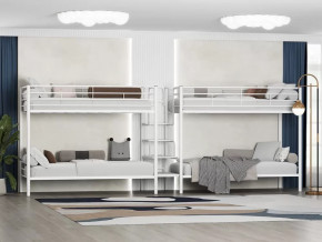 Кровать двухъярусная Толедо 4 Белый в Когалыме - kogalym.mebel-tymen.ru | фото