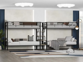 Кровать двухъярусная Толедо 4 Черный в Когалыме - kogalym.mebel-tymen.ru | фото