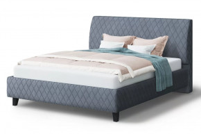 Кровать Хилтон, 2000*1600 мм, серый в Когалыме - kogalym.mebel-tymen.ru | фото