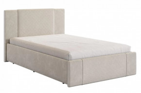 Кровать (каркас) Хлоя 120х200 см крем (велюр) в Когалыме - kogalym.mebel-tymen.ru | фото
