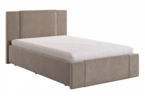 Кровать (каркас) Хлоя 120х200 см латте (велюр) в Когалыме - kogalym.mebel-tymen.ru | фото