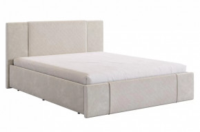 Кровать (каркас) Хлоя 160х200 см крем (велюр) в Когалыме - kogalym.mebel-tymen.ru | фото