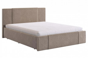 Кровать (каркас) Хлоя 160х200 см латте (велюр) в Когалыме - kogalym.mebel-tymen.ru | фото
