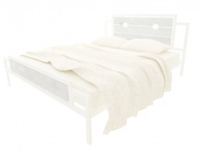 Кровать Инесса Plus белая в Когалыме - kogalym.mebel-tymen.ru | фото