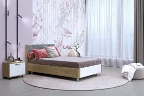 Кровать КР-5013 (1,6х2,0) с основанием Грейс в Когалыме - kogalym.mebel-tymen.ru | фото