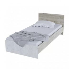 Кровать КР 554 Спальня Басса Дуб крафт в Когалыме - kogalym.mebel-tymen.ru | фото