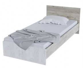 Кровать КР 555 Спальня Басса Дуб крафт в Когалыме - kogalym.mebel-tymen.ru | фото