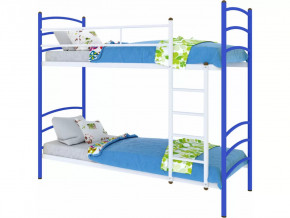 Кровать Милана duo синяя в Когалыме - kogalym.mebel-tymen.ru | фото