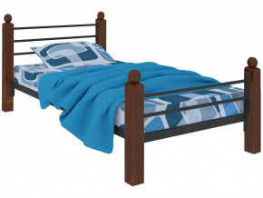 Кровать Милана мини Lux Plus чёрная в Когалыме - kogalym.mebel-tymen.ru | фото