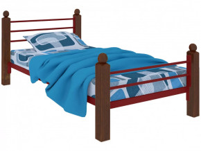 Кровать Милана мини Lux Plus красная в Когалыме - kogalym.mebel-tymen.ru | фото