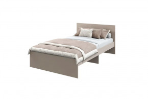 Кровать "МОНА" 2000*1200мм, (без матраса), ЛДСП кашемир (ламели) в Когалыме - kogalym.mebel-tymen.ru | фото