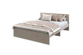 Кровать "МОНА" 2000*1600мм, (без матраса), ЛДСП кашемир (ламели) в Когалыме - kogalym.mebel-tymen.ru | фото