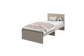 Кровать "МОНА" 2000* 900мм, (без матраса), ЛДСП кашемир (ламели) в Когалыме - kogalym.mebel-tymen.ru | фото